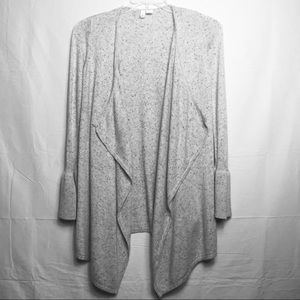 ANTHROPOLOGIE MOTH CARDIGAN || Gray || XS